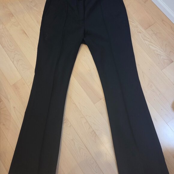 Burberry Black Wool Pants Size 14 - Picture 1 of 3